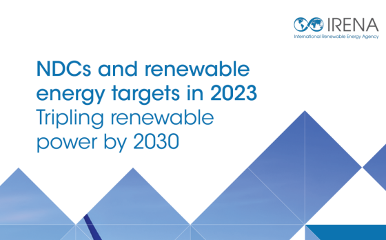 IRENA – NDCs renewable energy targets, 2023 