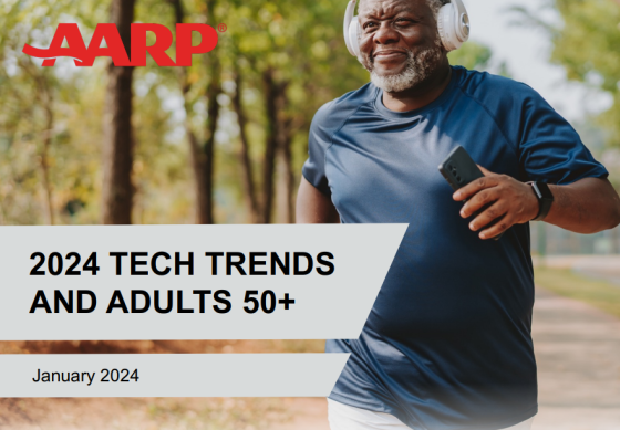 AARP – Tech Trends Adults 50 plus, 2024 