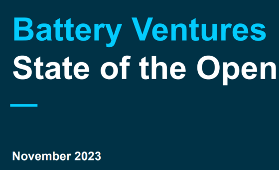 Battery Ventures – OpenCloud Report, Nov 2023 