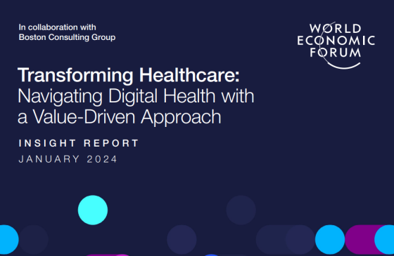 WEF – Transforming Healthcare, 2024 