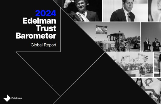 Edelman –Trust Barometer, 2024 