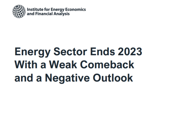 IEEFA – Energy Sector, 2023 