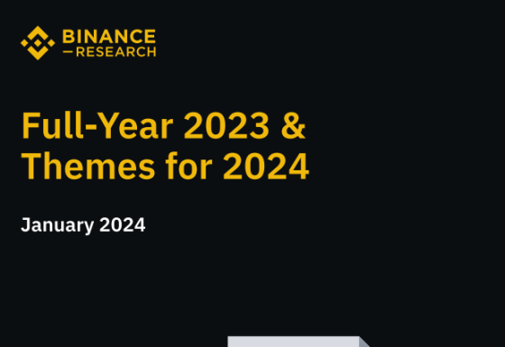 Binance – Full-Year 2023 and Themes for 2024 