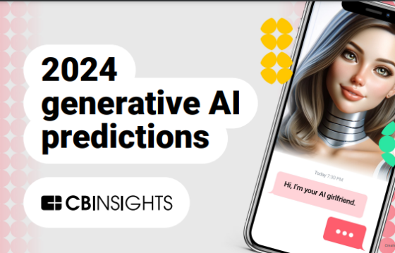 CB Insights – Gen AI Predictions, 2024 