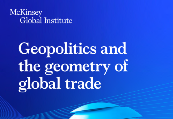 McKinsey Global Trade – Geopolitics, 2024 