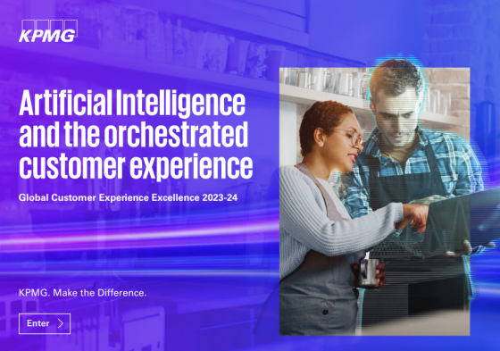 KPMG – Artificial Intelligence and the orchestrated customer experience, 2024 