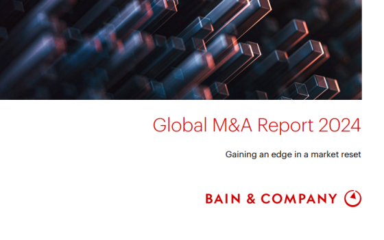 Bain – Global M&A Report, 2024 