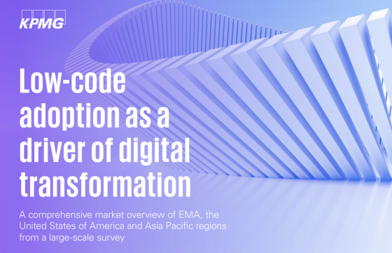 KPMG – Low-code adoption as a driver of digital transformation 