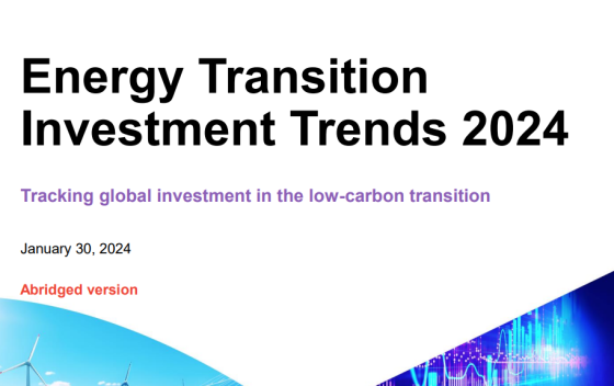 BloombergNEF – Energy Investment Trends, 2024 