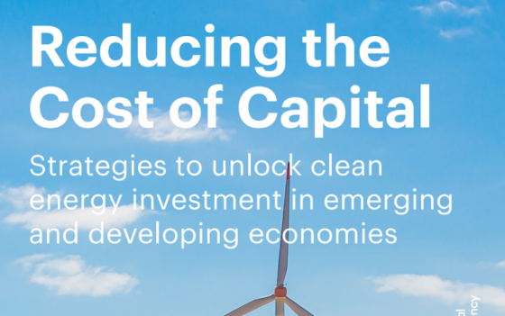 IEA – Reducing the Cost of Capital 