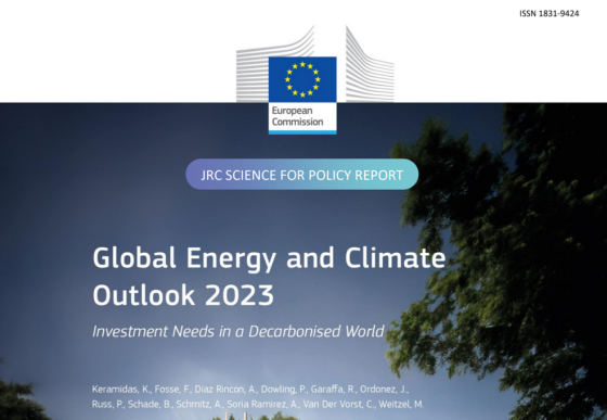 EC – Global Energy and Climate Outlook, 2023 