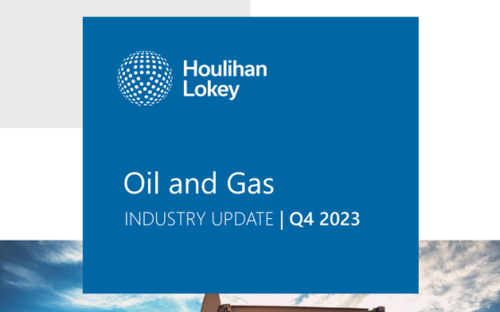 Houlihan Lokey – Oil gas industry update, 4Q 2023 