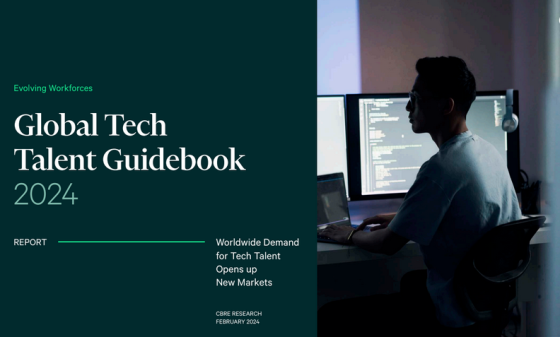 CBRE – Global Tech Talent Guidebook, 2024 
