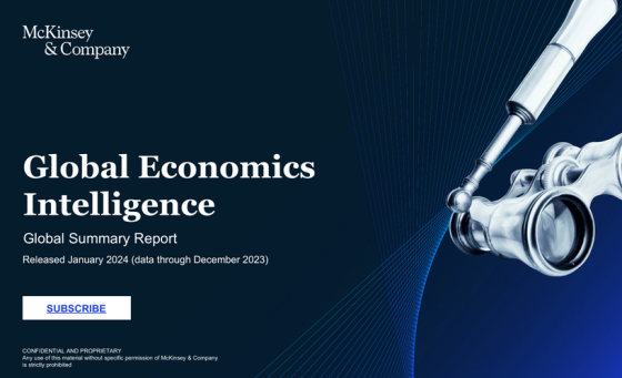 McKinsey – Global Economics Intelligence, 2024 