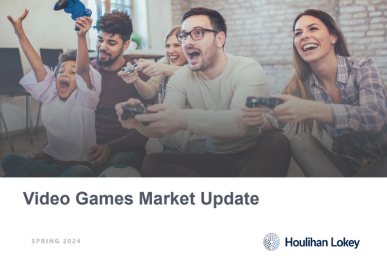 Houlihan Lokey – Video Games Market Update, Spring 2024 
