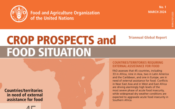 FAO – Crop Prospects and Food Situation, Mar 2024 