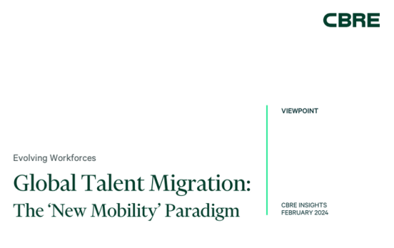 CBRE – Global Talent Migration 