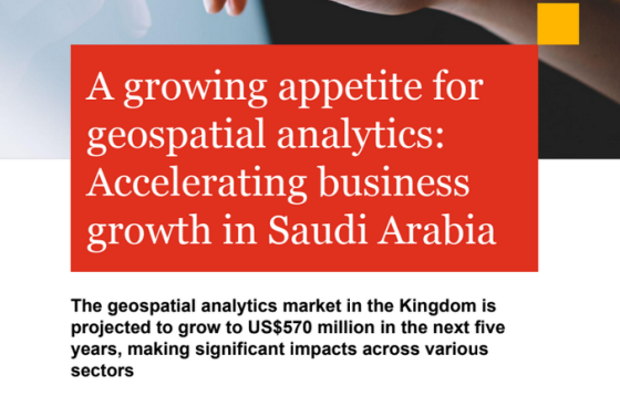 PWC – A growing appetite for geospatial analytics 