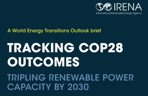 IRENA – Tracking COP28 outcomes 2024 