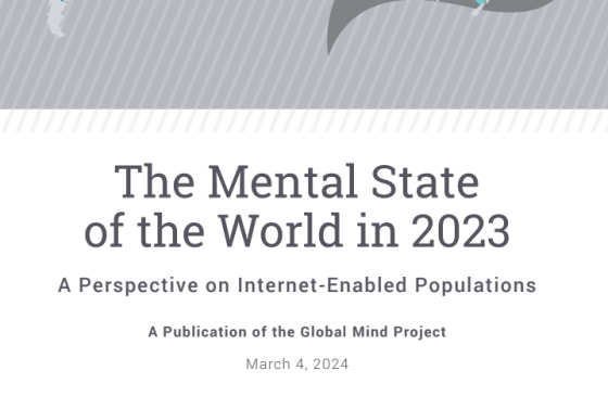 The Mental State of the World in 2023 