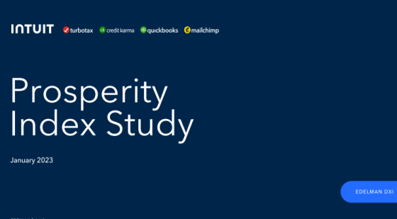 Intuit – Prosperity Index Report US, Jan 2023 