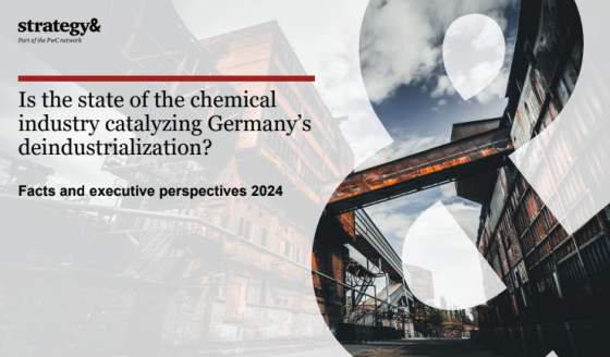 Strategy& – The state of the chemical industry 