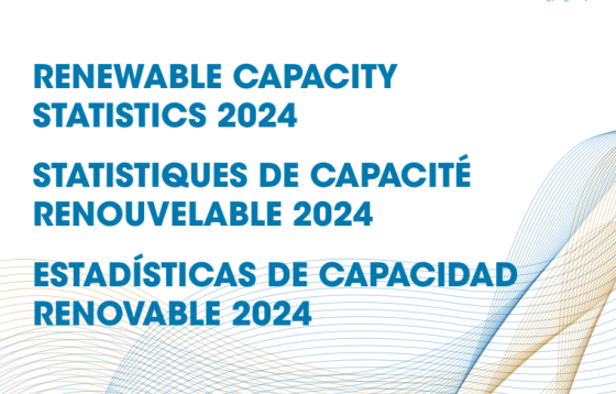 IRENA – RE Capacity Statistics, 2024 