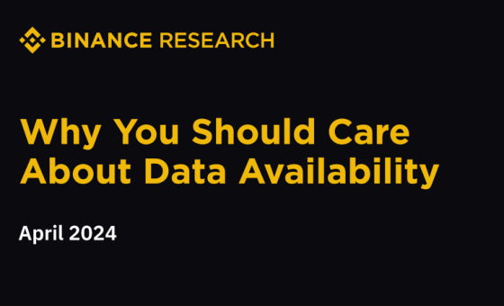Binance – Why You Should Care About Data Availability 