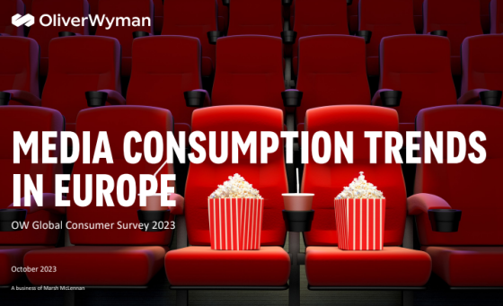 Oliver Wyman – Media Consumption Trends In Europe 
