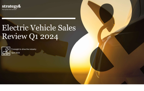 Strategy& – EV Sales Review, Q1 2024 