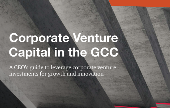PWC – Corporate Venture Capital in the GCC 