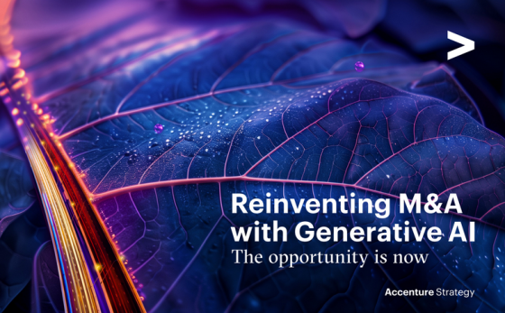 Accenture – Reinventing M&A with Generative AI 