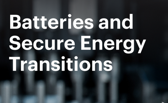 IEA - Batteries and Secure Energy Transitions 