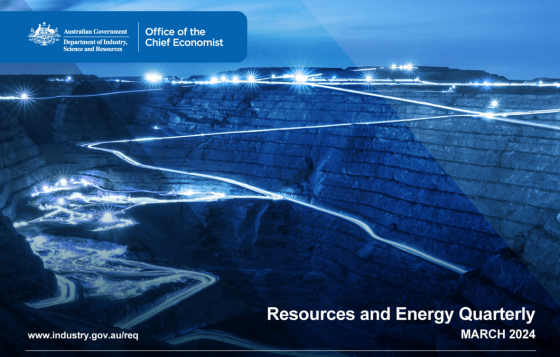 Office of the Chief Economist – Resources and energy quarterly, March 2024 