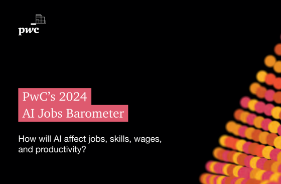 PWC – AI Jobs Barometer, 2024 