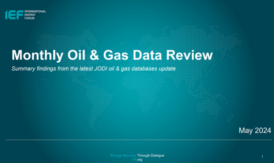 IEF – Monthly Oil & Gas Data Review, May 2024 