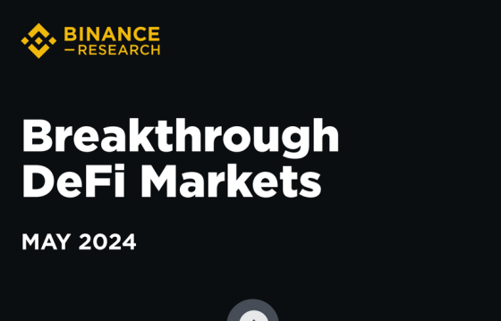 Binance – Breakthrough DeFi Markets 
