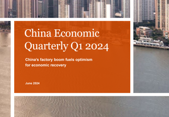 PWC – China Economic Quarterly, 1Q 2024 