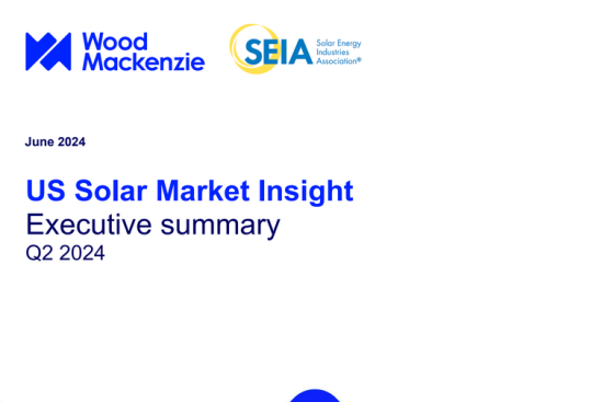 WoodMac – US Solar Market Insight, 2Q 2024 
