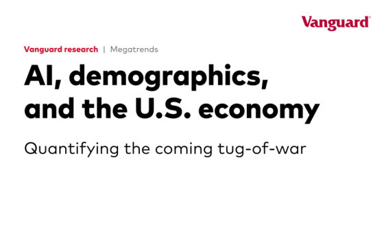 Vanguard – Megatrends AI, demographics and the U.S. economy 