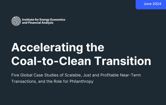 IEEFA – Accelerating the Coal to Clean Transition, June 2024 
