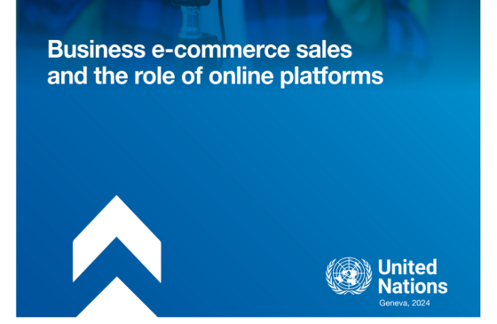 UNCTAD – Business e-commerce sales and the role of online platforms 