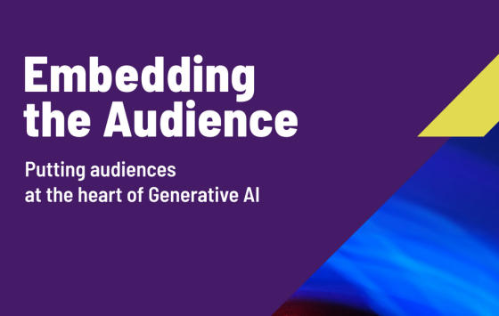 BBS – Putting audiences at the heart of Generative AI 