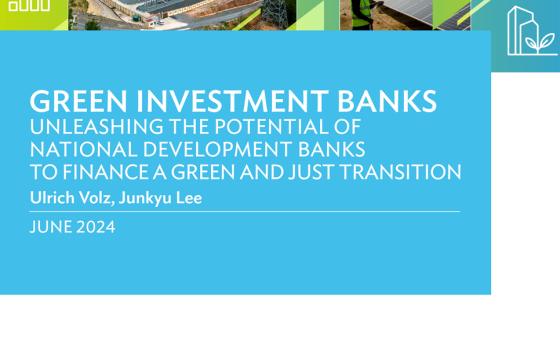 ADB – Green Investment Banks 