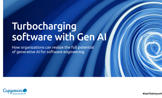 Capgemini – Turochanging Software with GenAI 