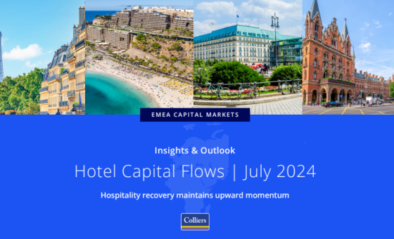 Colliers – EMEA Hotel Capital Flows, July 2024 