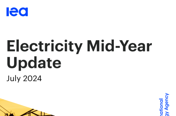 IEA – Electricity Mid-Year Update, July 2024 