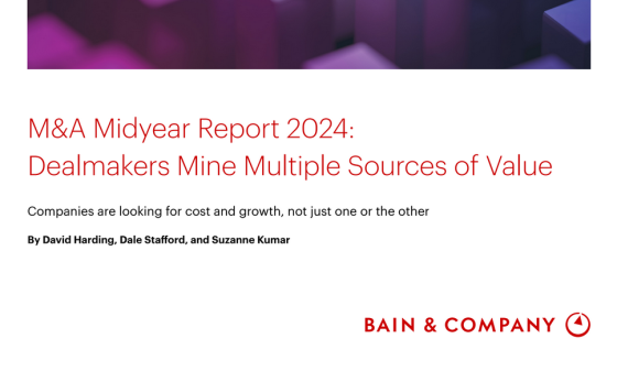 Bain – M&A MidYear Report, 2024 