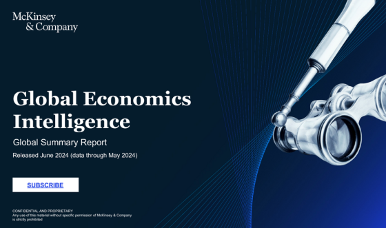 McKinsey – Global Economic Intelligence, June 2024 