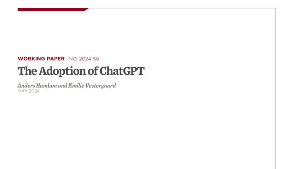 BFI – The Adoption of ChatGPT 